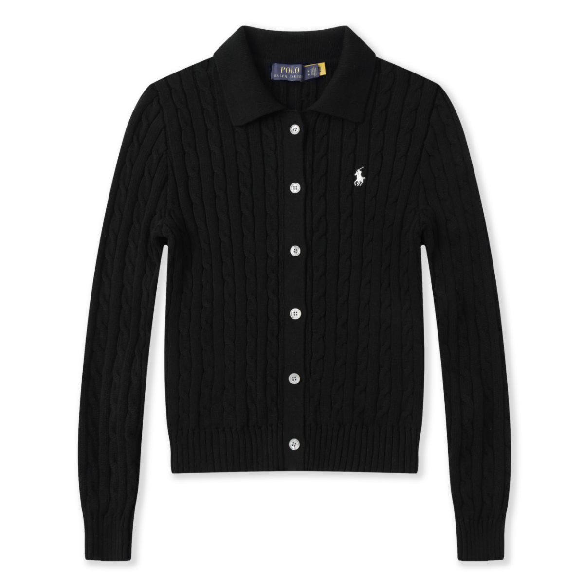 Kabelgebreid Katoenen Vest