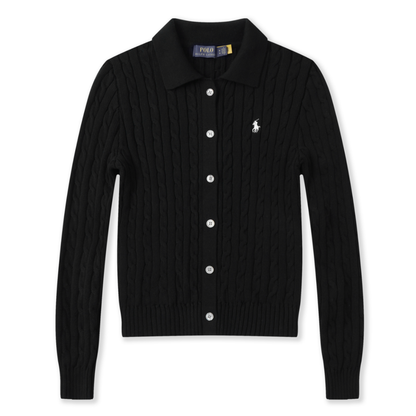 Kabelgebreid Katoenen Vest