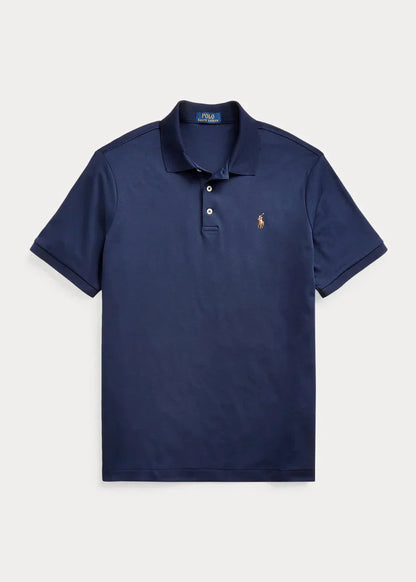 Polo Zacht Katoen Navy
